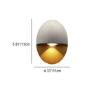 Velaron – Modern Oval LED Outdoor Wall Lamp