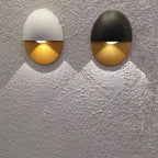 Velaron – Modern Oval LED Outdoor Wall Lamp