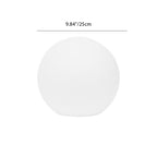 Modern Minimalist Solar Globe LED Outdoor Light 1-Light