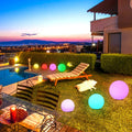 Modern Minimalist Solar Globe LED Outdoor Light 1-Light