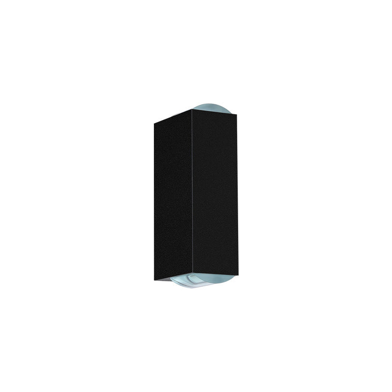 Mareldo - Modern Rectangular LED Wall Lamp with 2 Light Points