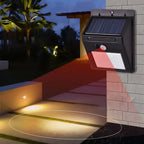 Modern Rectangular Motion Solar LED Wall Light 1-Light