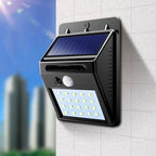 Modern Rectangular Motion Solar LED Wall Light 1-Light