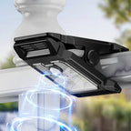 Modern Rectangular Solar LED Motion Sensor Wall Light 1-Light