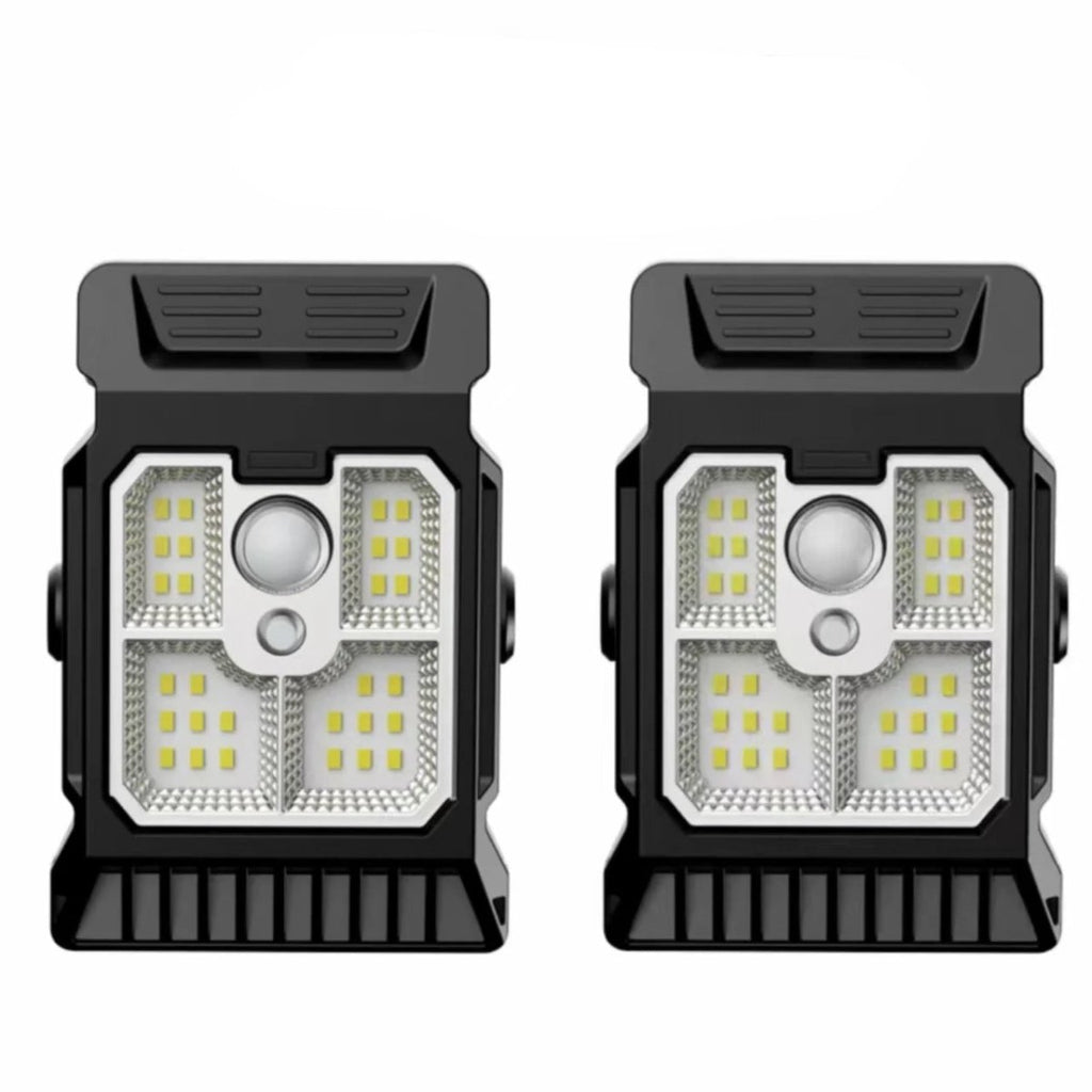 Modern Rectangular Solar LED Motion Sensor Wall Light 1-Light