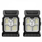 Modern Rectangular Solar LED Motion Sensor Wall Light 1-Light