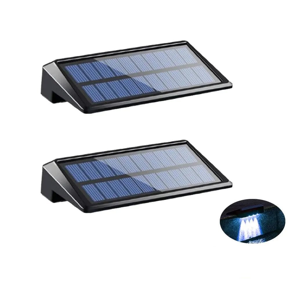 Modern Rectangular Solar LED Wall Light 1-Light