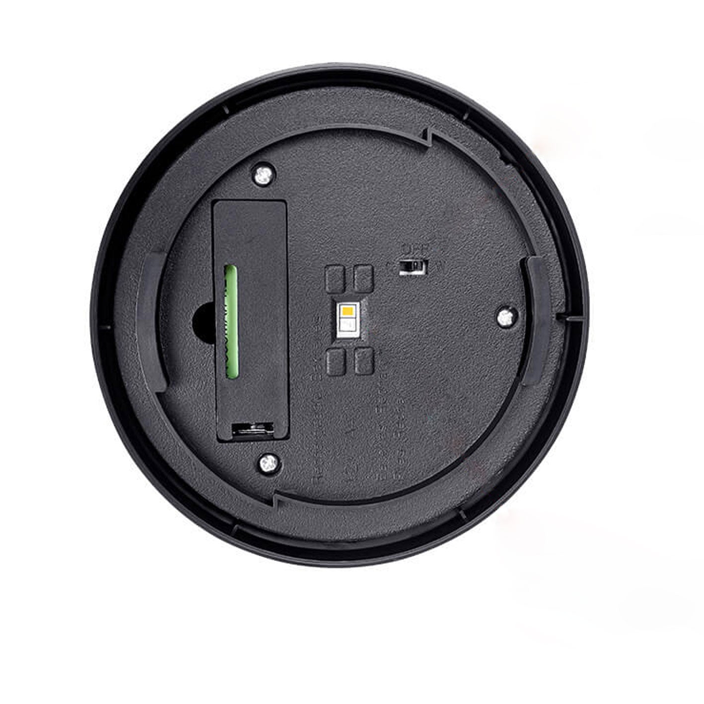 Modern Round Solar LED Garden Stake Light 1-Light