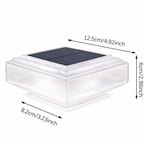 Modern Square Solar LED Floor Light 1-Light