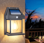 Nioran – Modern Square Solar LED Wall Lamp 1 Light