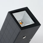Modern Square Solar LED Wall Light 1-Light