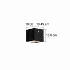 Modern Square Solar LED Wall Light 1-Light