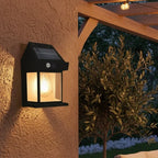Modern Square Solar LED Wall Sconce 1-Light