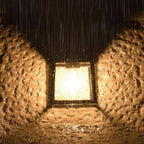 Modern Square Solar LED Wall Sconce 1-Light