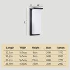Bela Buitenwandlamp | IP65 Weerbestendig Aluminium met Krachtige LED