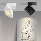 Adjustable Ceiling Light Aluminum Square Surface Mounted LED