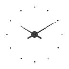 Wall Clock Quartz Silent Movement Metal Plastic
