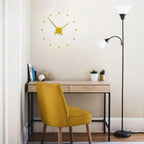Wall Clock Quartz Silent Movement Metal Plastic