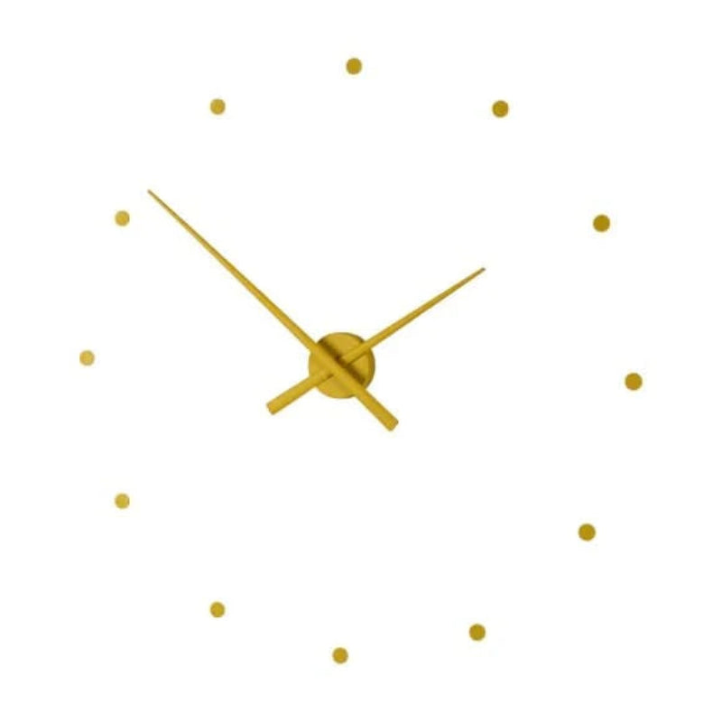 Wall Clock Quartz Silent Movement Metal Plastic