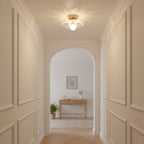 Modern Blossom Petal Flush Ceiling Light