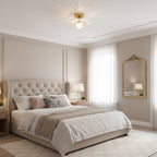 Modern Blossom Petal Flush Ceiling Light