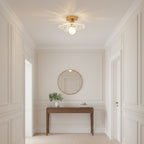 Modern Blossom Petal Flush Ceiling Light