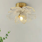 Modern Blossom Petal Flush Ceiling Light
