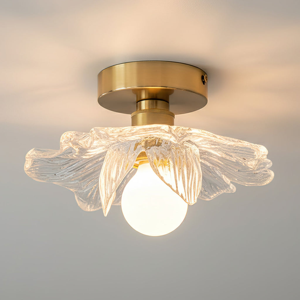 Modern Blossom Petal Flush Ceiling Light