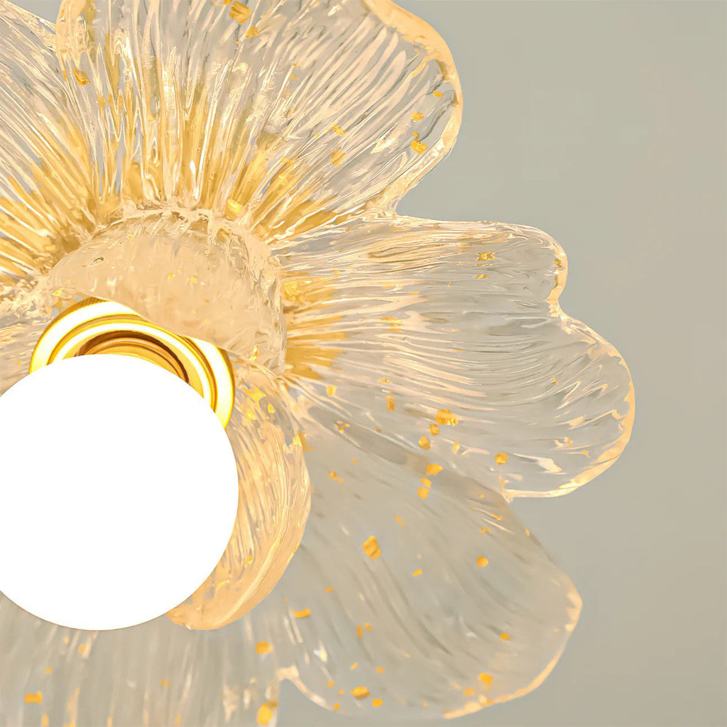 Modern Blossom Petal Flush Ceiling Light