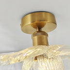 Modern Blossom Petal Flush Ceiling Light