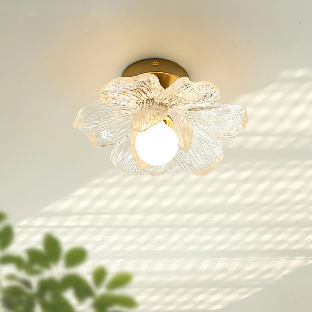 Modern Blossom Petal Flush Ceiling Light