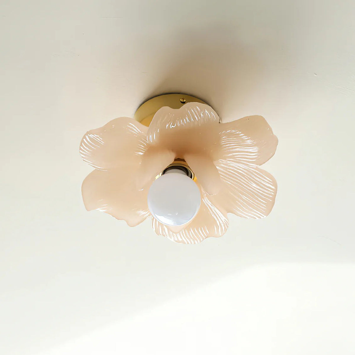 Modern Blossom Petal Flush Ceiling Light