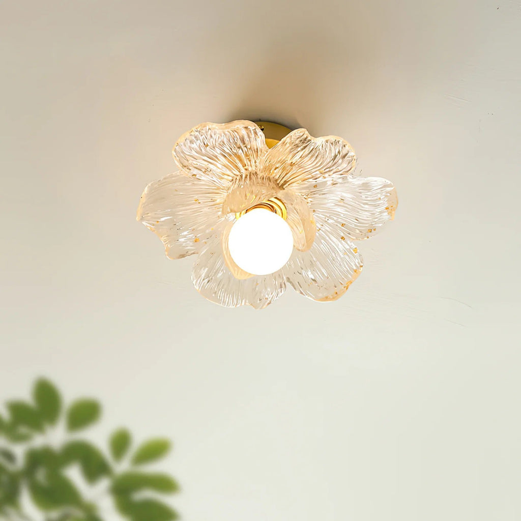 Modern Blossom Petal Flush Ceiling Light