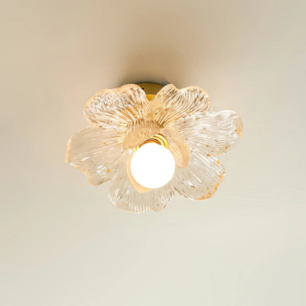 Modern Blossom Petal Flush Ceiling Light