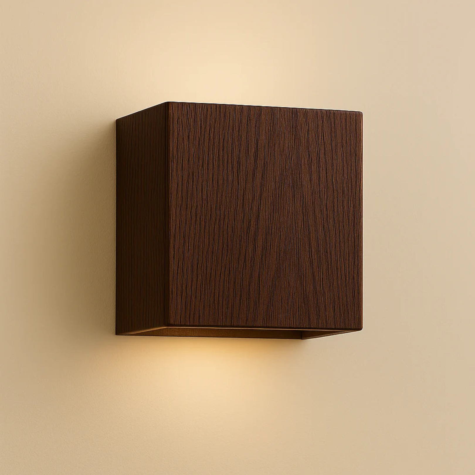 Modern Cube Wall Light - Durable Sconce with Integrated LED