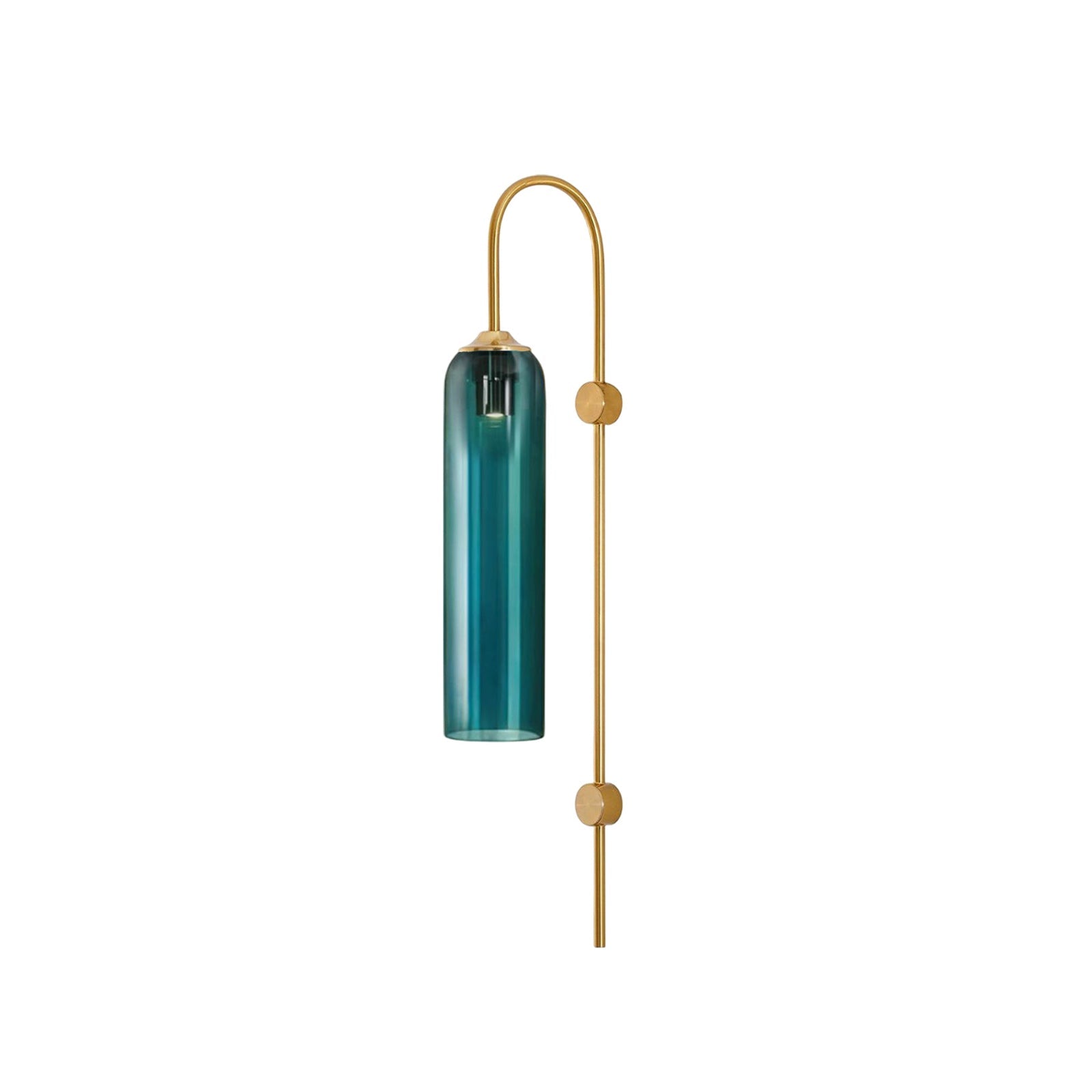 Modern Mouth-Blown Glass Tube Wall Lamp