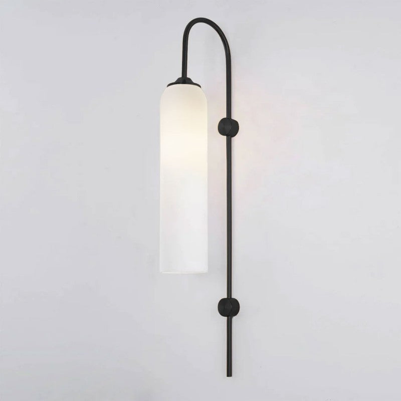 Modern Mouth-Blown Glass Tube Wall Lamp