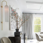 Modern Mouth-Blown Glass Tube Wall Lamp