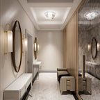 Modern Mouth-Blown Glass Tube Wall Lamp