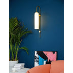 Modern Mouth-Blown Glass Tube Wall Lamp
