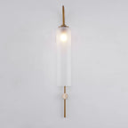 Modern Mouth-Blown Glass Tube Wall Lamp