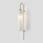 Modern Mouth-Blown Glass Tube Wall Lamp