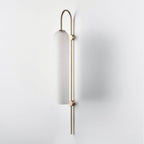 Modern Mouth-Blown Glass Tube Wall Lamp