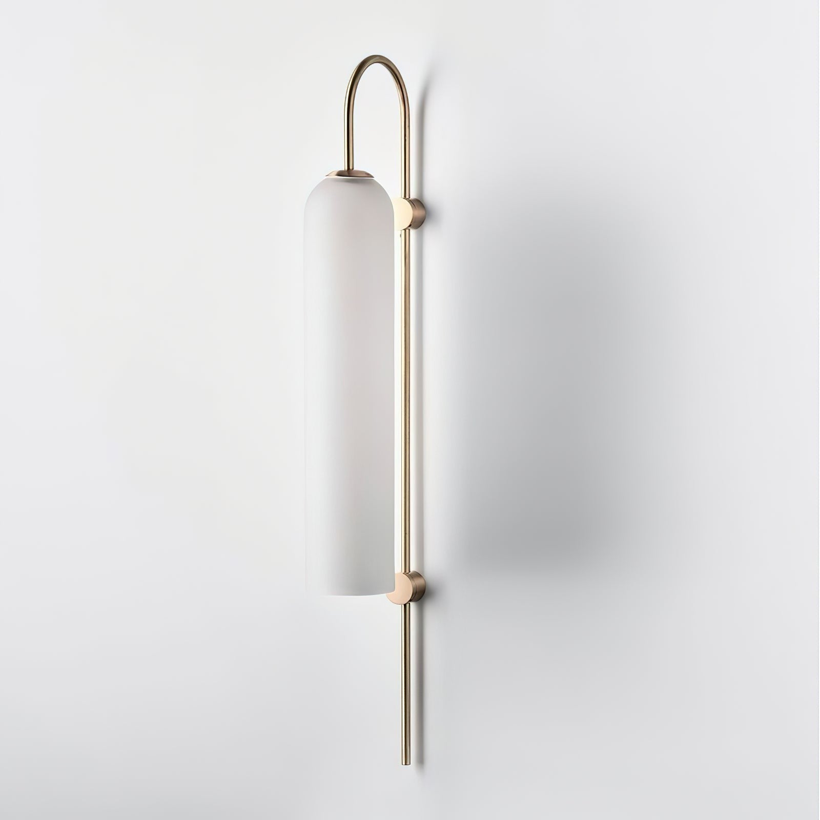 Modern Mouth-Blown Glass Tube Wall Lamp