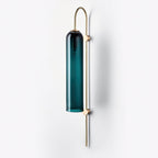 Modern Mouth-Blown Glass Tube Wall Lamp