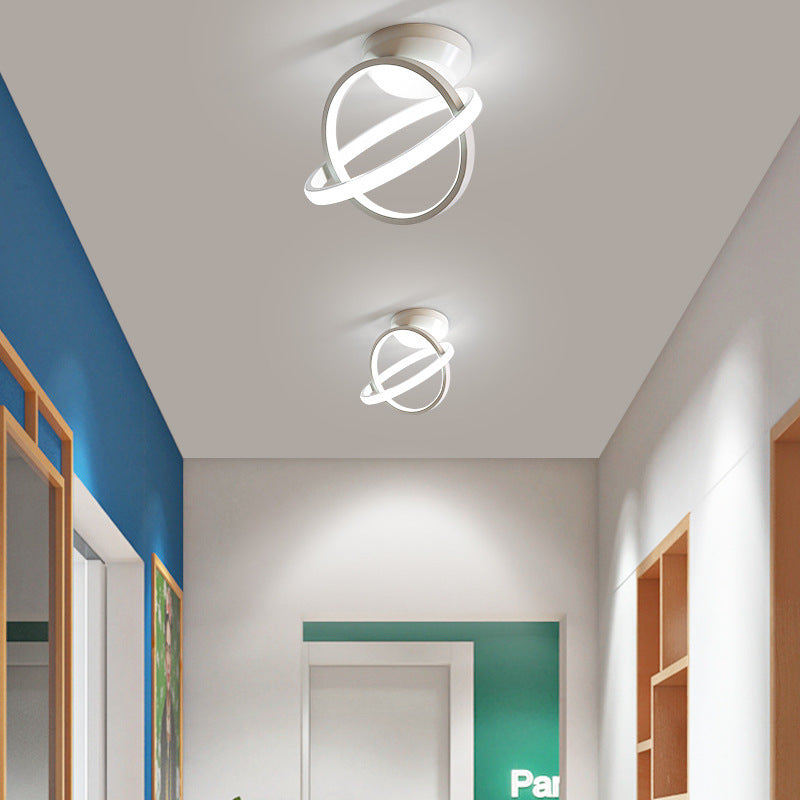 Ceiling Light LED 18W Metal Silica Gel Globe Design 220V