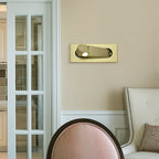 Modern Recessed Rectangular Adjustable LED Wall Sconce 1-Light
