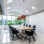 Modern Lava Glass Dome Pendant Light 1-Light
