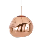 Modern Lava Glass Dome Pendant Light 1-Light