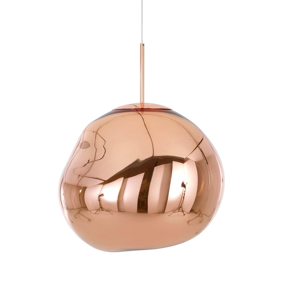 Modern Lava Glass Dome Pendant Light 1-Light